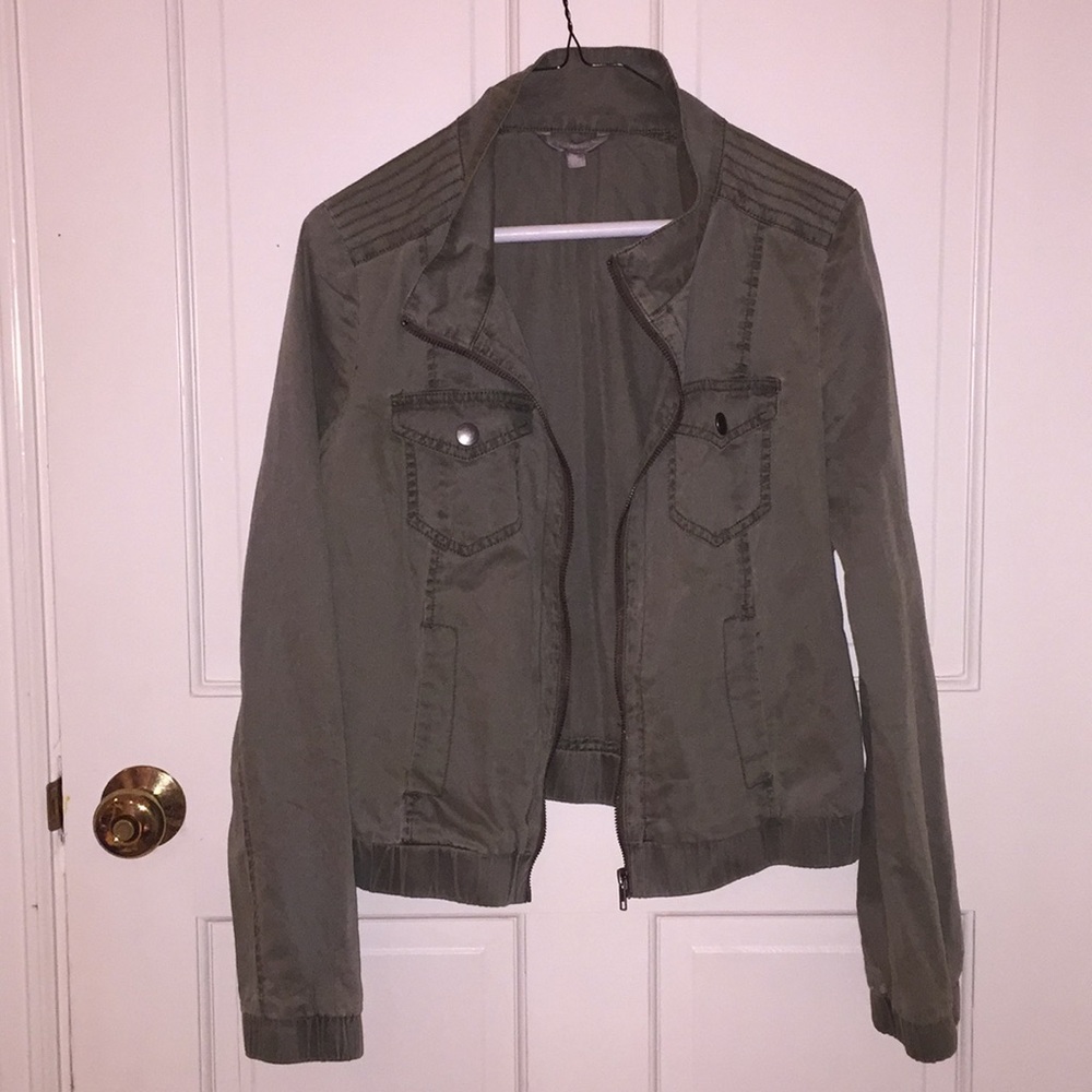 Navy Green Jacket